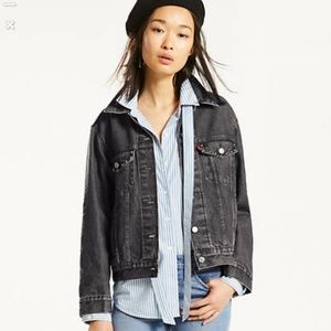 Levi's womens jean jacket xl